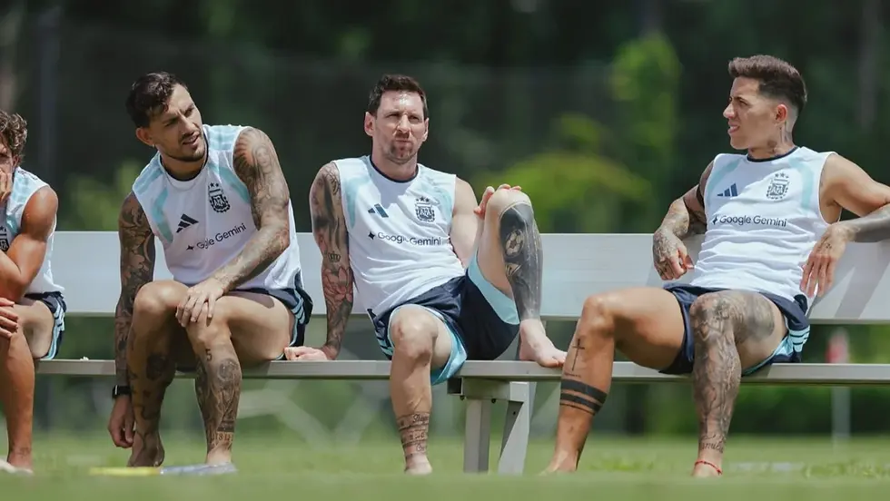 La Selección Argentina se entrenó pensando en la final