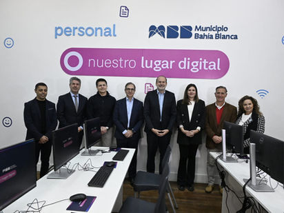Inauguraron el espacio tecnológico “Nuestro Lugar"