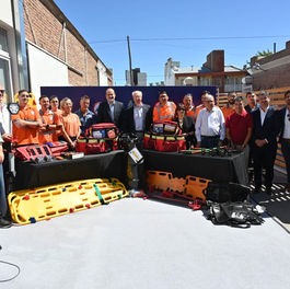 Defensa Civil recibió una importante donación en equipamiento