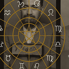 Stjörnukort og andlitsmyndir fjöldamorðingjans Dr. Petiot 