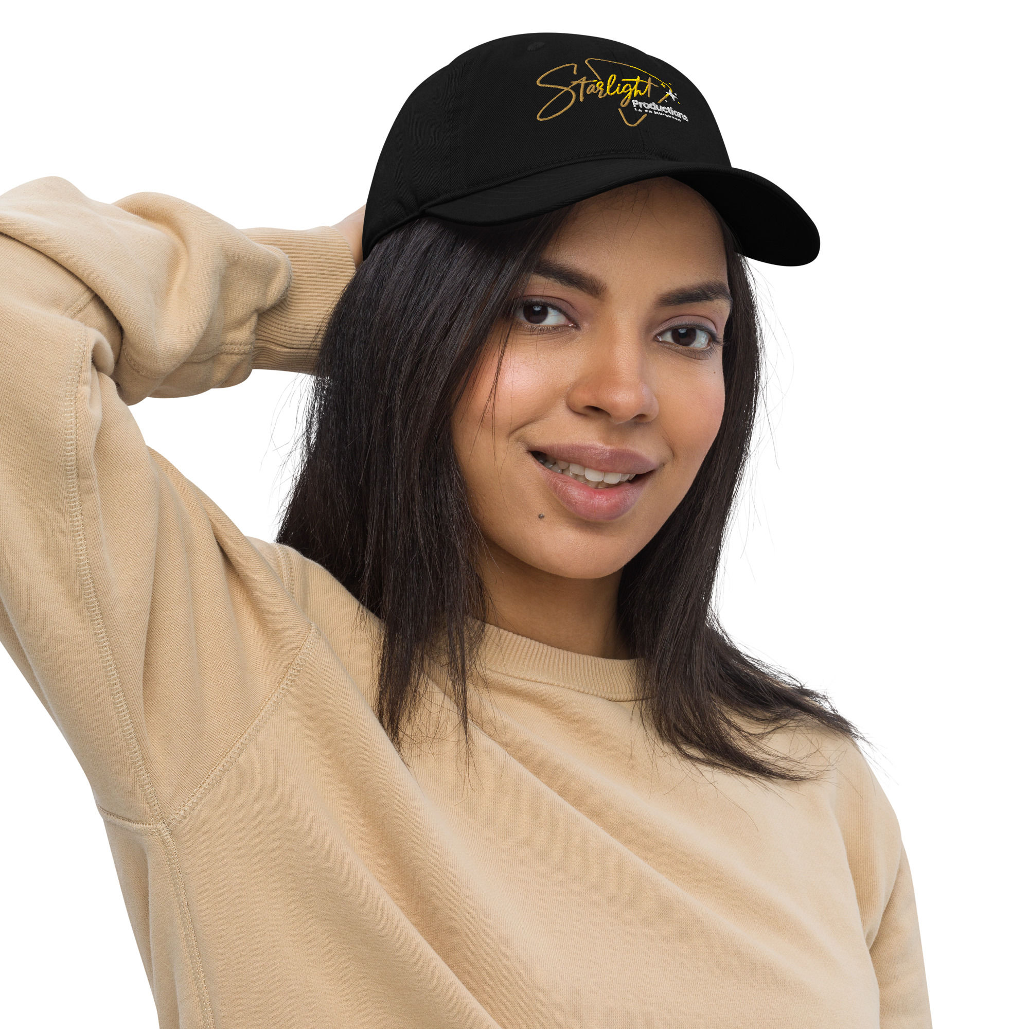 Feel the energy of Starlight in this Organic dad hat