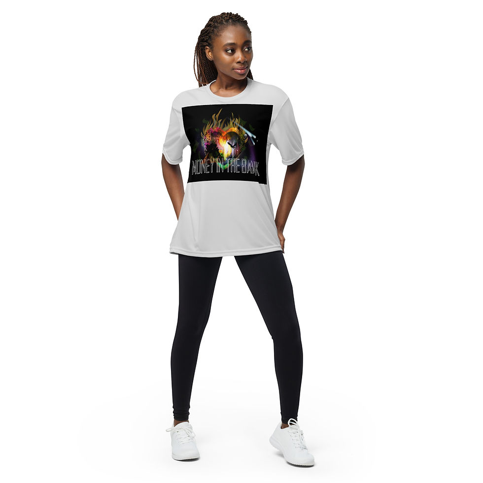 Thumbnail: Money In The Bank Unisex performance crew neck t-shirt