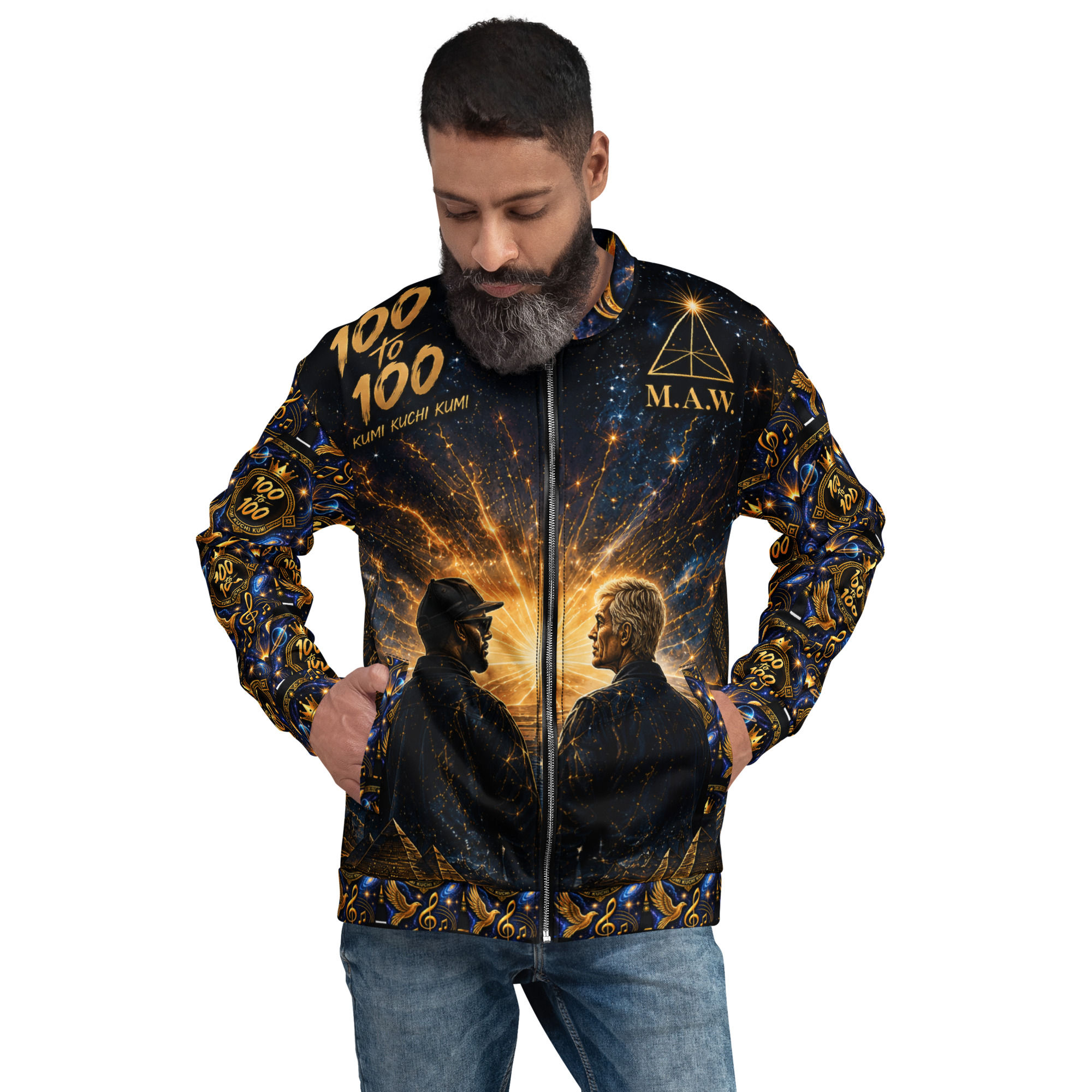 100 to 100 — Kumi Kuchi Kumi Bomber Jacket Limited Edition — Only 100 Made