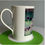 Thumbnail: Mug with print of tulips painting
