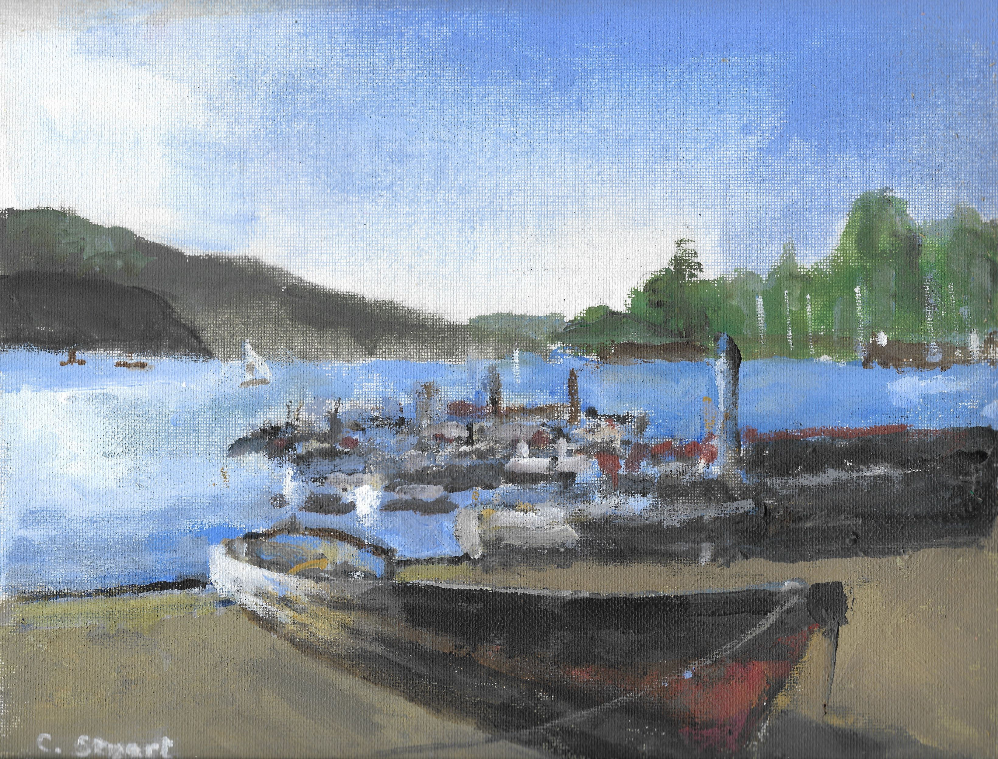 Lake Windemere original painting