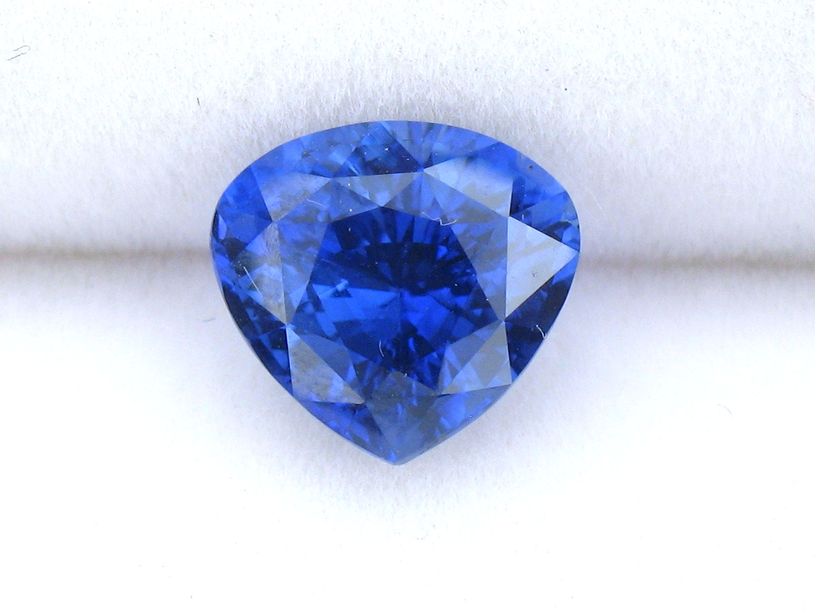 Loose Pearshape Blue Sapphire