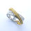 Thumbnail: Lady's White and Yellow Diamond Dress Ring