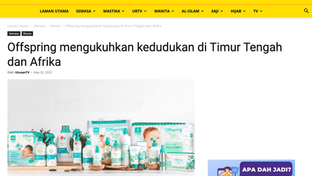 Offspring mengukuhkan kedudukan di Timur Tengah dan Afrika
