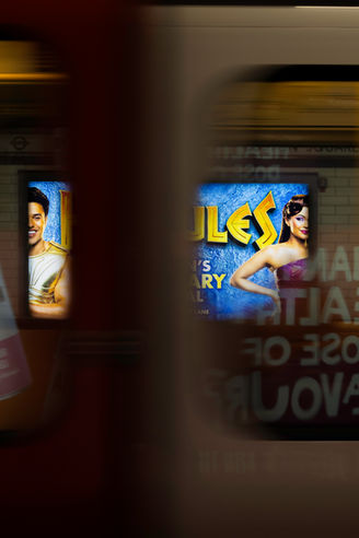 Disney’s Hercules West End 2026 campaign poster