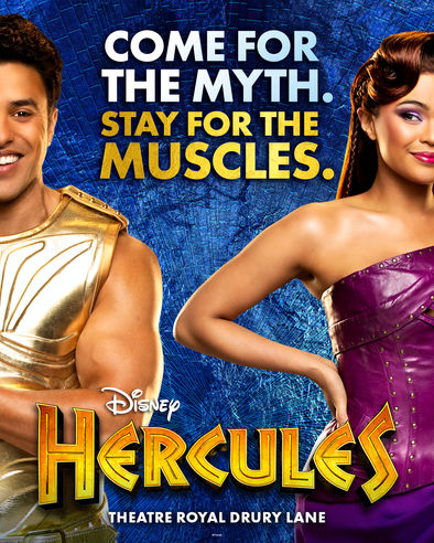 Disney’s Hercules West End 2026 campaign poster
