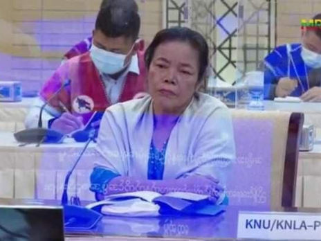 民族武装勢力がネピドーで軍政と会議。（The Kokang のフェイスブックから）