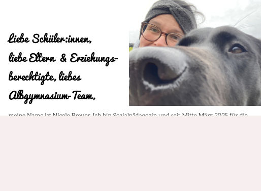 Schulsozialarbeit am Albgymnasium