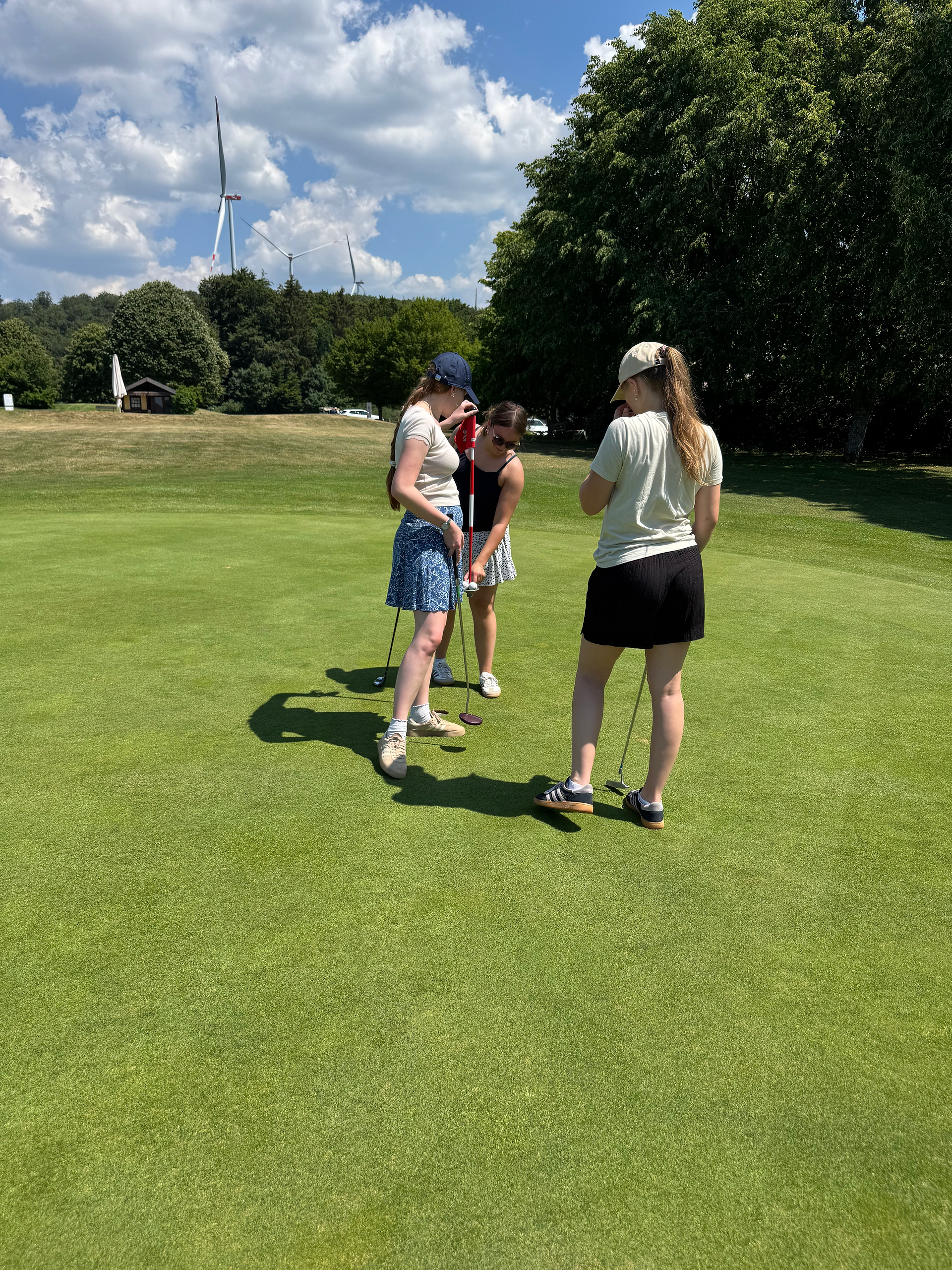 Golfplatzbesuch