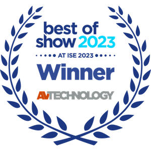 PanaCast 50 Room System winner at ISE 2023 for video conferencing