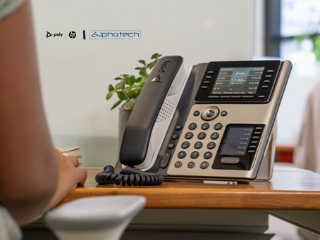 Poly Edge E450 Phone | Revolutionizing Workplace Communication!