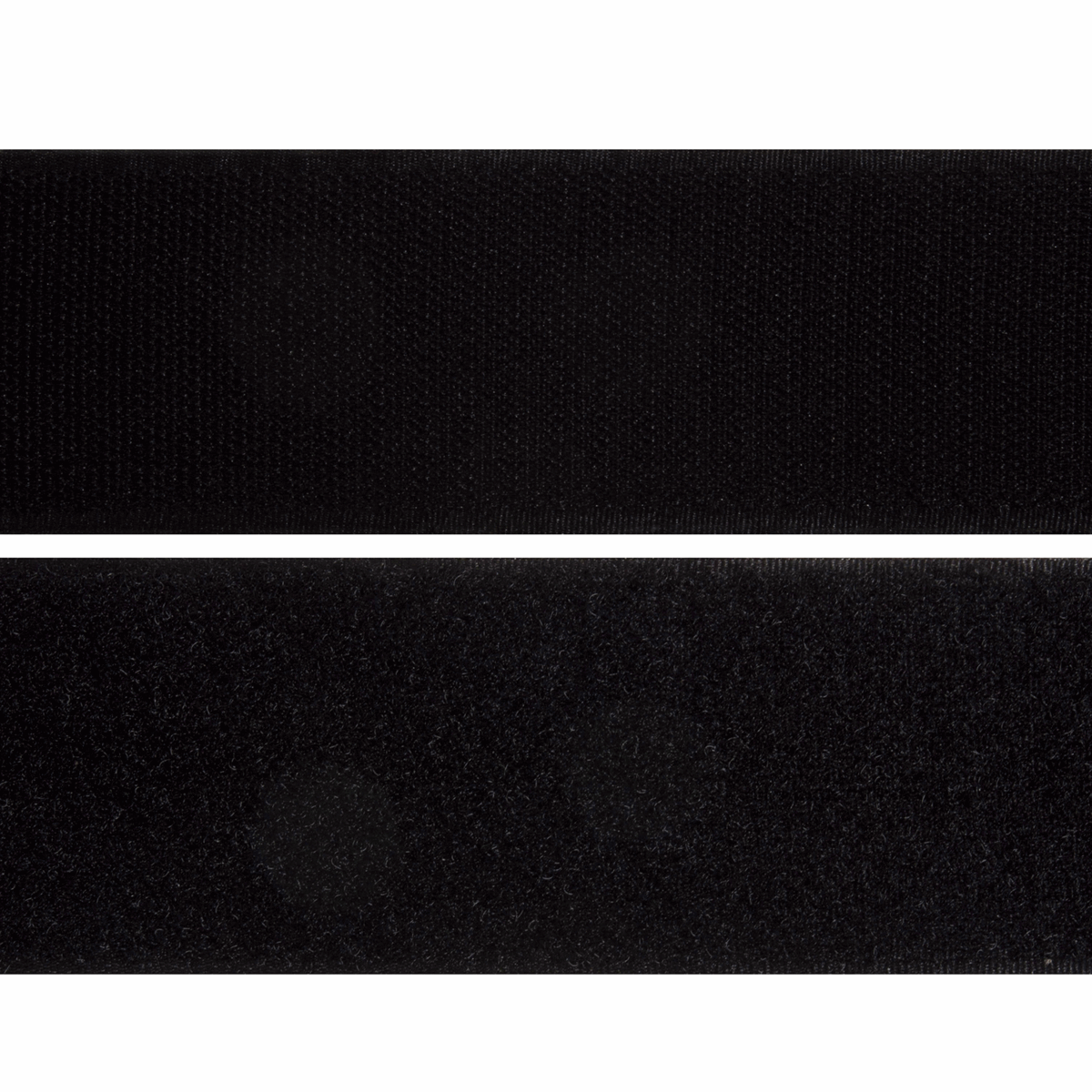 Black Sew On Hook & Loop