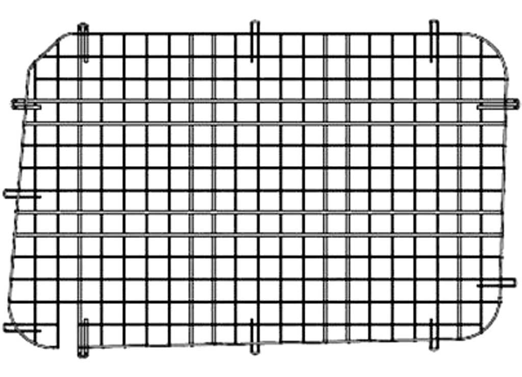 Weather Guard 15-C Transit 7 Ga Steel Side Door Window Screen Mid/High - 88063
