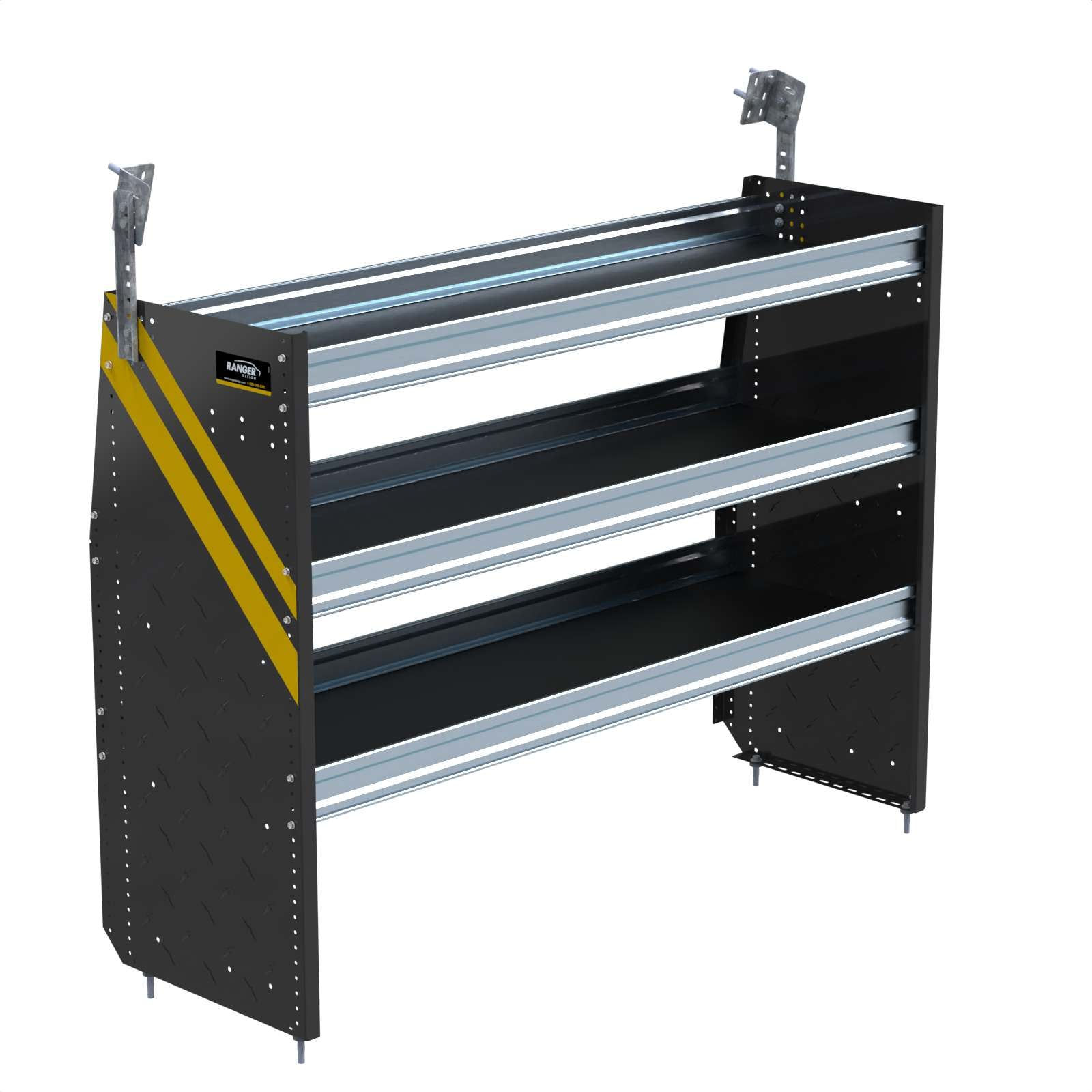 N4 Steel Shelving, 60″ Wide, 3 Trays | N4-DS60-3