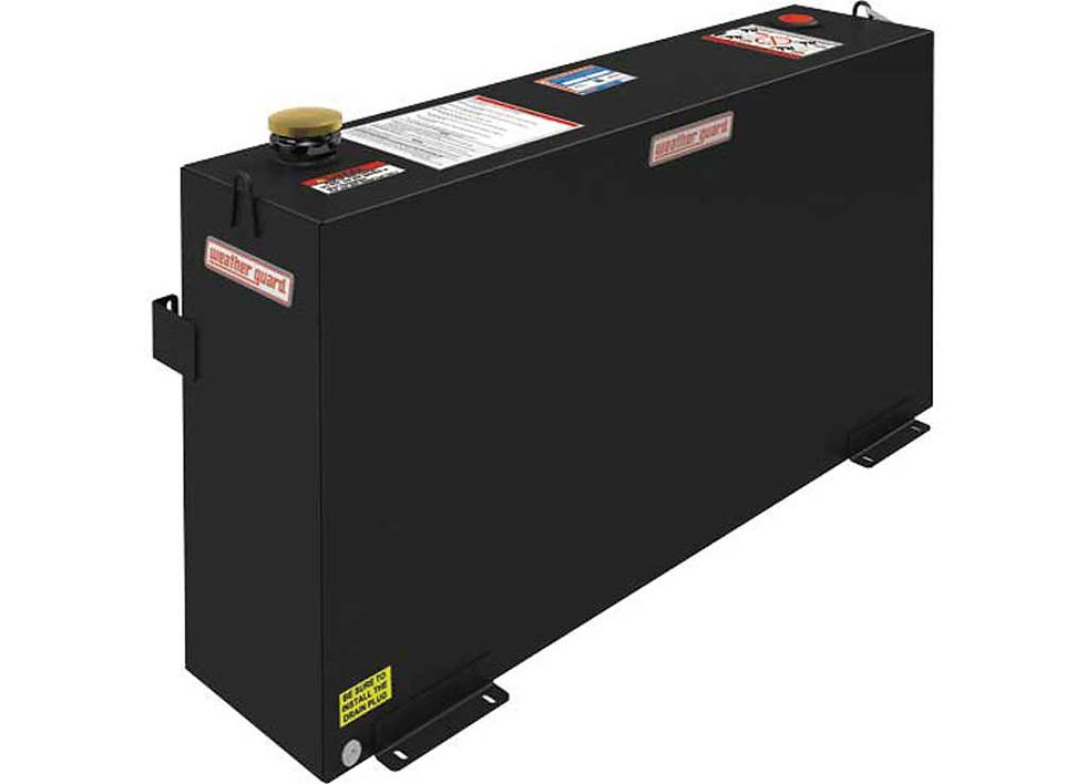 Weather Guard 75-Gallon Steel Fuel Transfer Tank Column For Diesel - 359-5-02