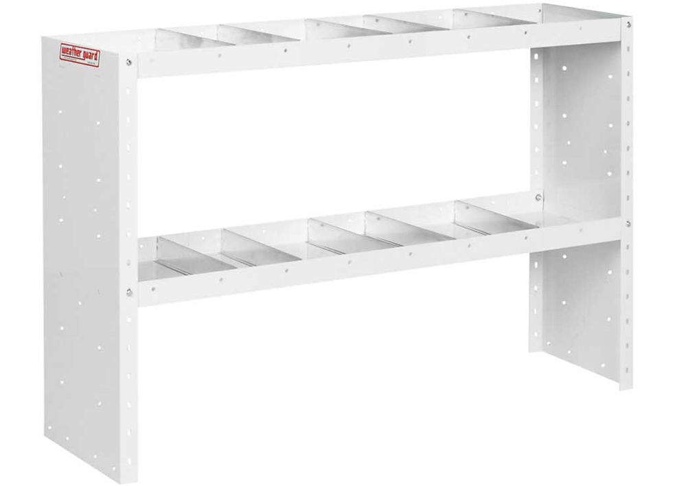 Weather Guard Heavy Duty Adjustable 2 Shelf Unit, 52 In X 35 In X - 9335-3-03