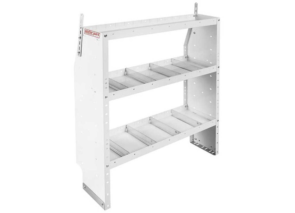 Weather Guard Adjustable 3 Shelf Unit, 42 In X 44 In X 13-1/2 In - 9354-3-03
