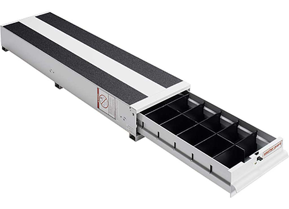 Weather Guard Itemizer Van Lateral Aluminum Drawer Unit 49 X 12-1/4 X - 314-3