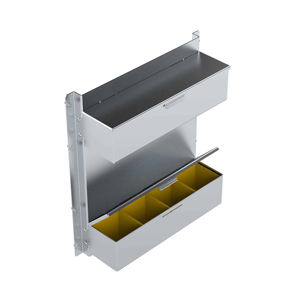 2 Pocket Holder, w/ 8 Plastic Bins Van Accessory | 6066