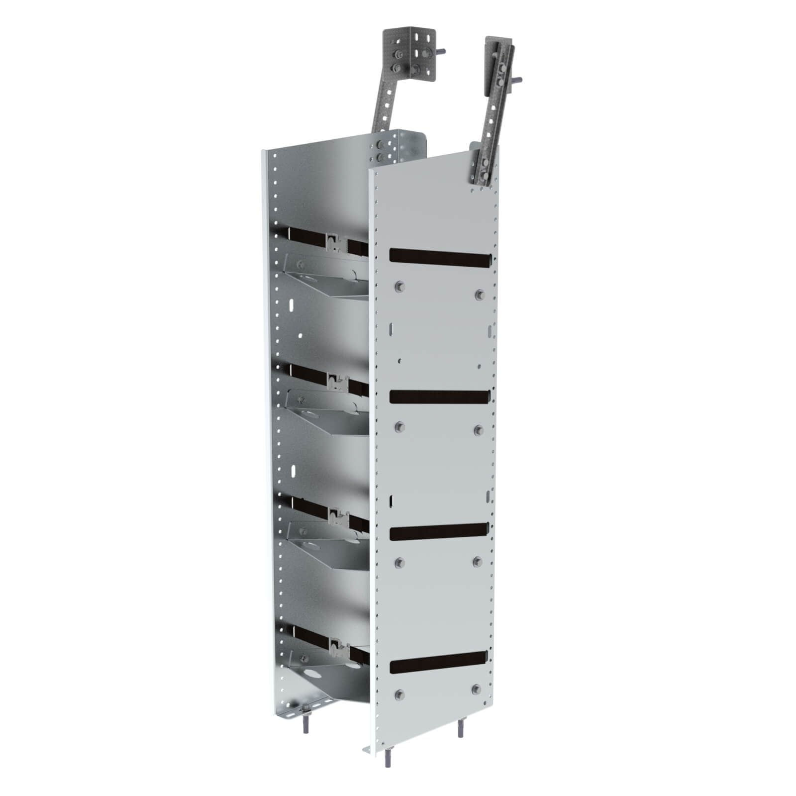 Refrigerant Tank Rack For Cargo Vans, 4 Small Tanks | C4-BA11-4
