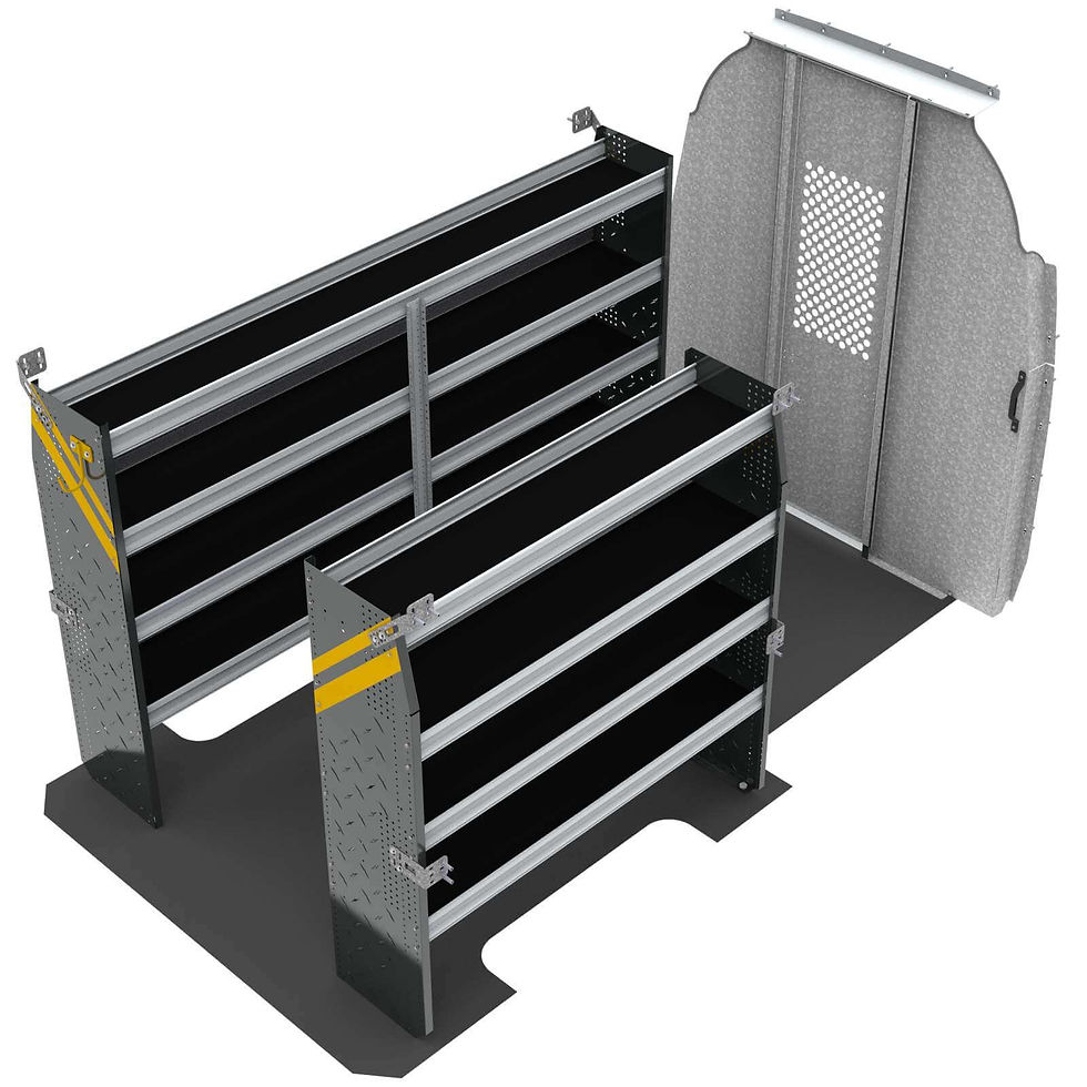 Thumbnail: Contractor Van Shelving Package, Mercedes Sprinter, 144” WB – DHS-10