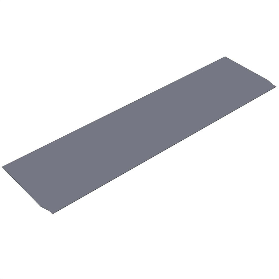 Anti-Slip Rubber Mat for Short Bed (5.5′) Truck Box | BRM-55
