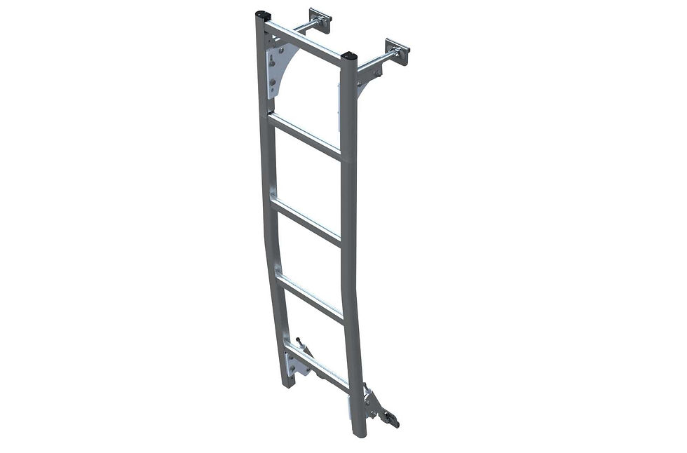 Rear Door Access Ladder, GM Savana / Express, AAL-8015 | AAL-8015