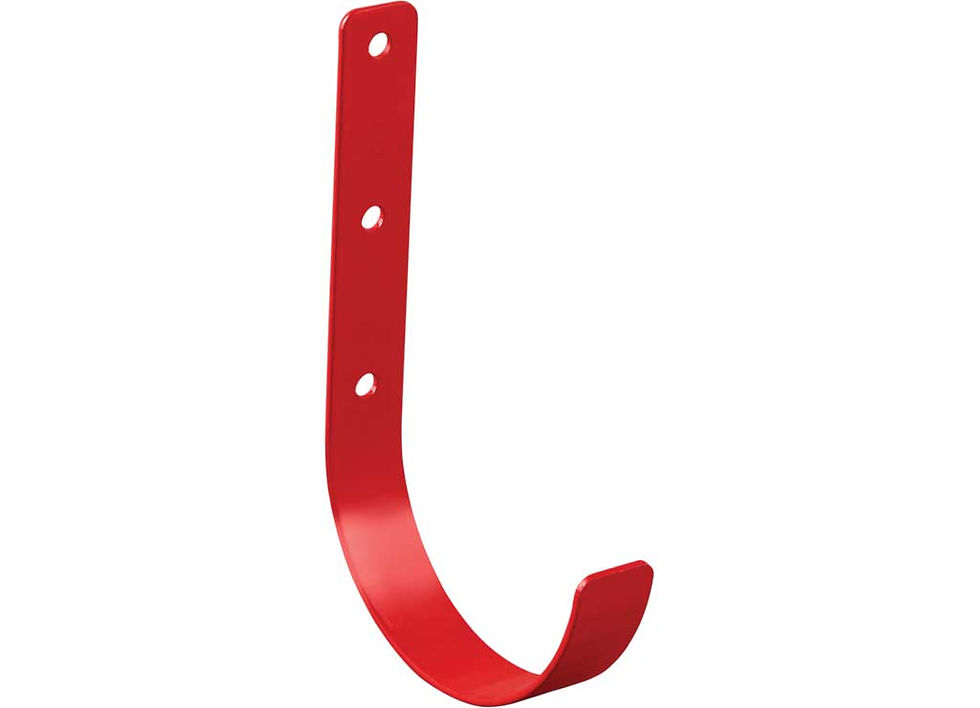 Weather Guard Large Heavy-Steel Red Hook 1.13 X 8 X 5in - 9891-7-01