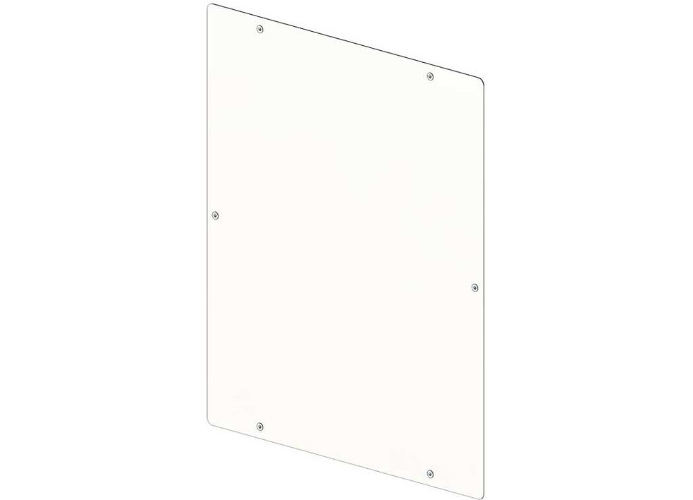 Weather Guard Solid Bulkhead Panel Adapter Kit - 96903-3-01