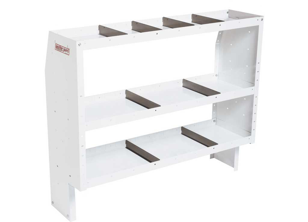 Weather Guard Heavy Duty Adjustable 3 Shelf Unit, 52 In X 44 In X - 9345-3-03