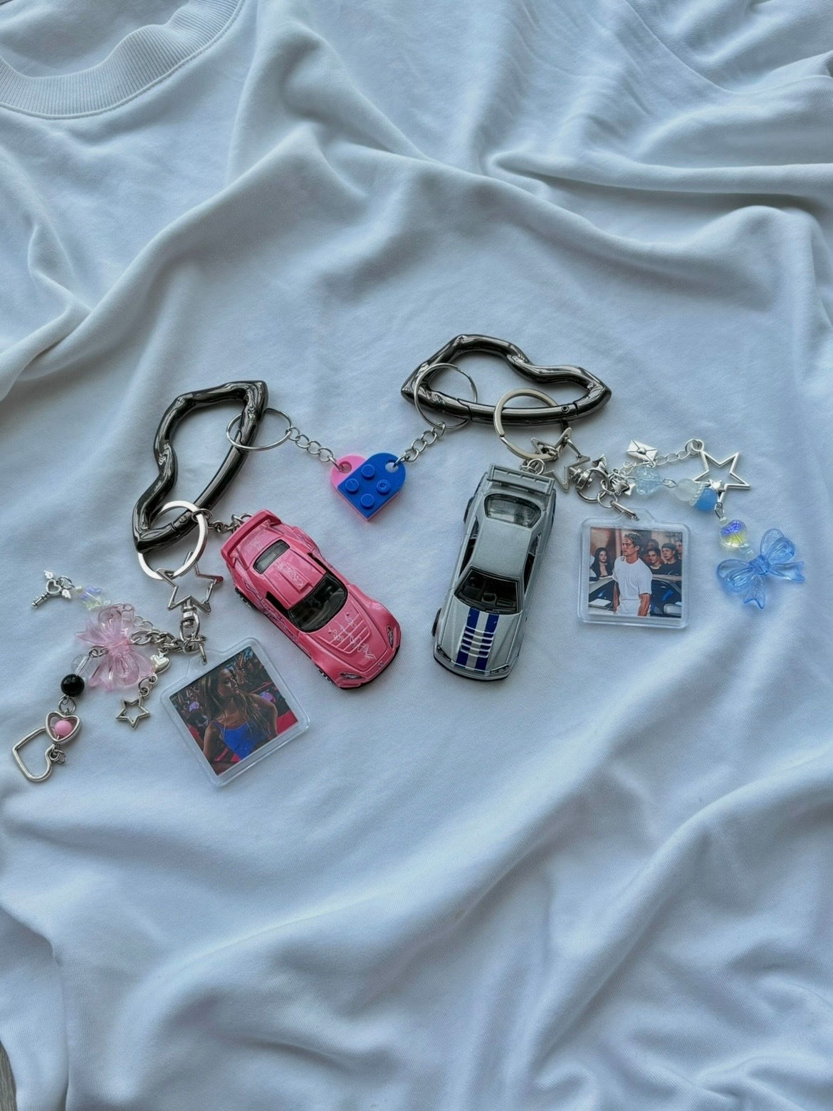COUPLE FAST AND FURIOUS KEYCHAIN