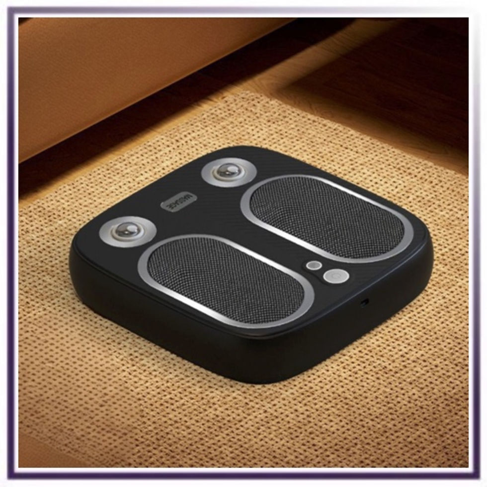 Thumbnail: Stress & Pain Relief Foot Massager w/Heat- Deep Tissue, Circulation & Relaxing