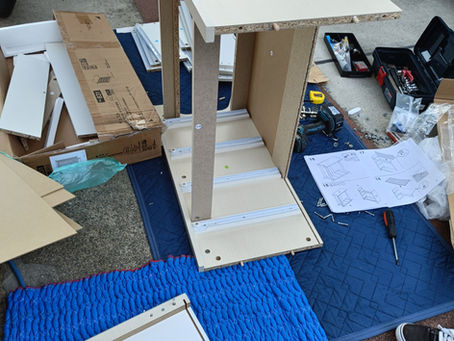 通販で購入されたベッド、チェストの組立依頼★