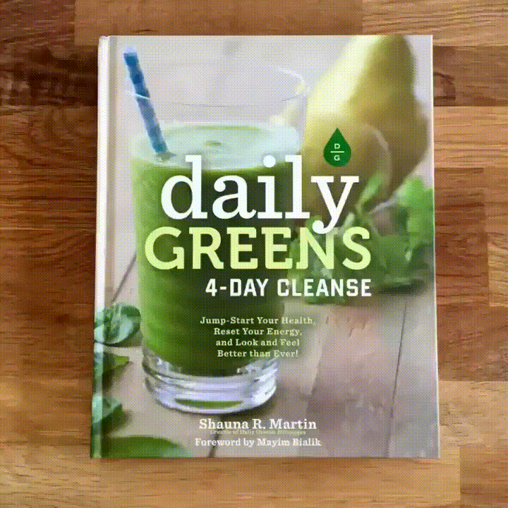 Flip through of Daily Greens Cookbook