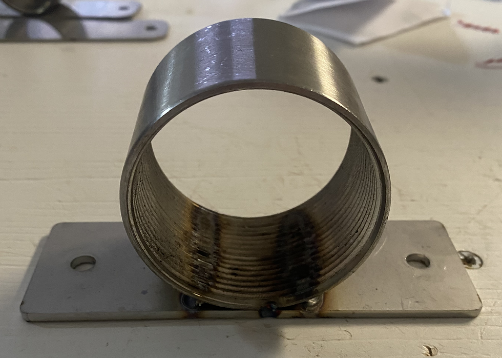 Thumbnail: 1 1/2" and 2" Stainless Steel Mounting Bracket's