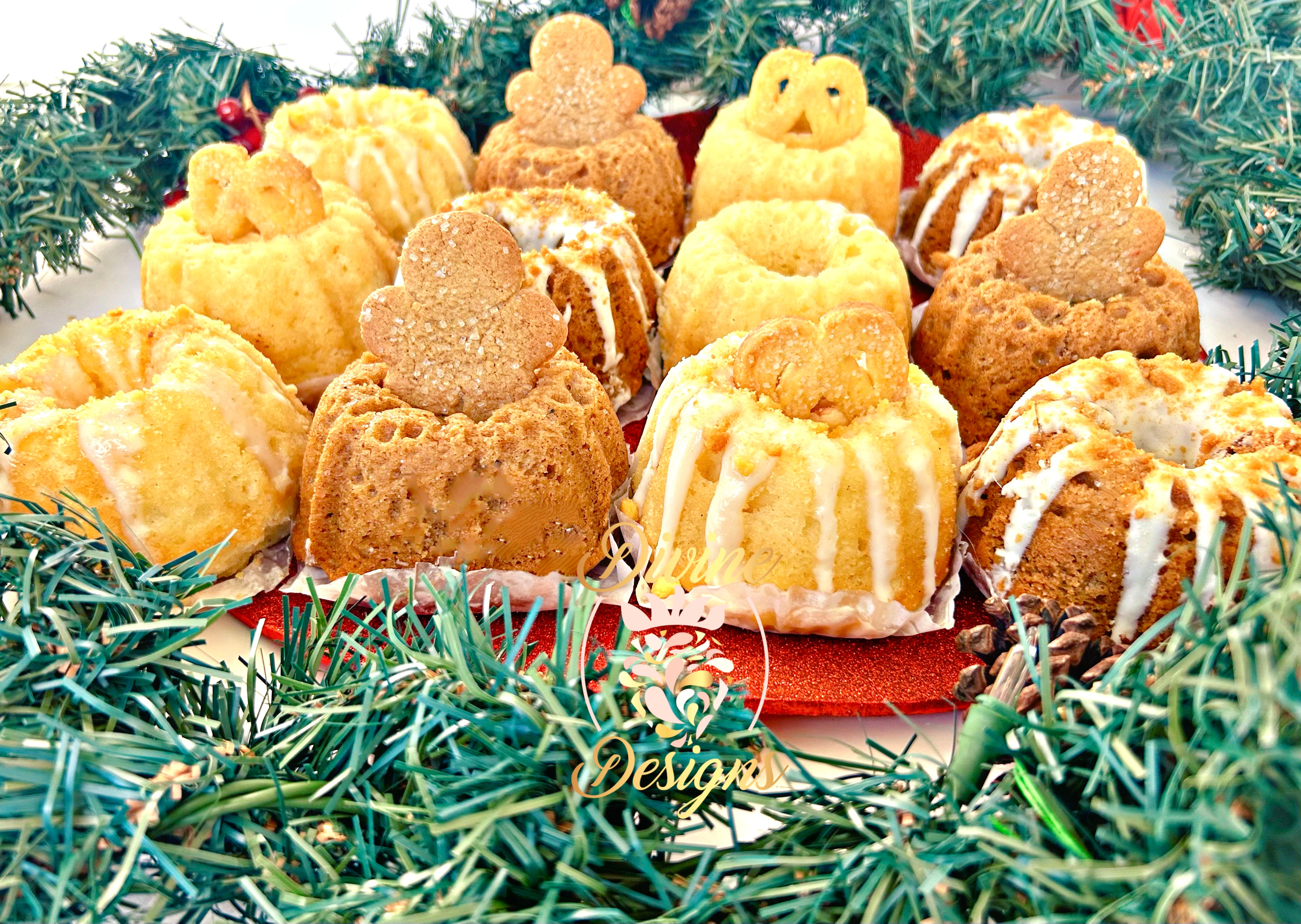Gingerbread/Egg Nog Bundts