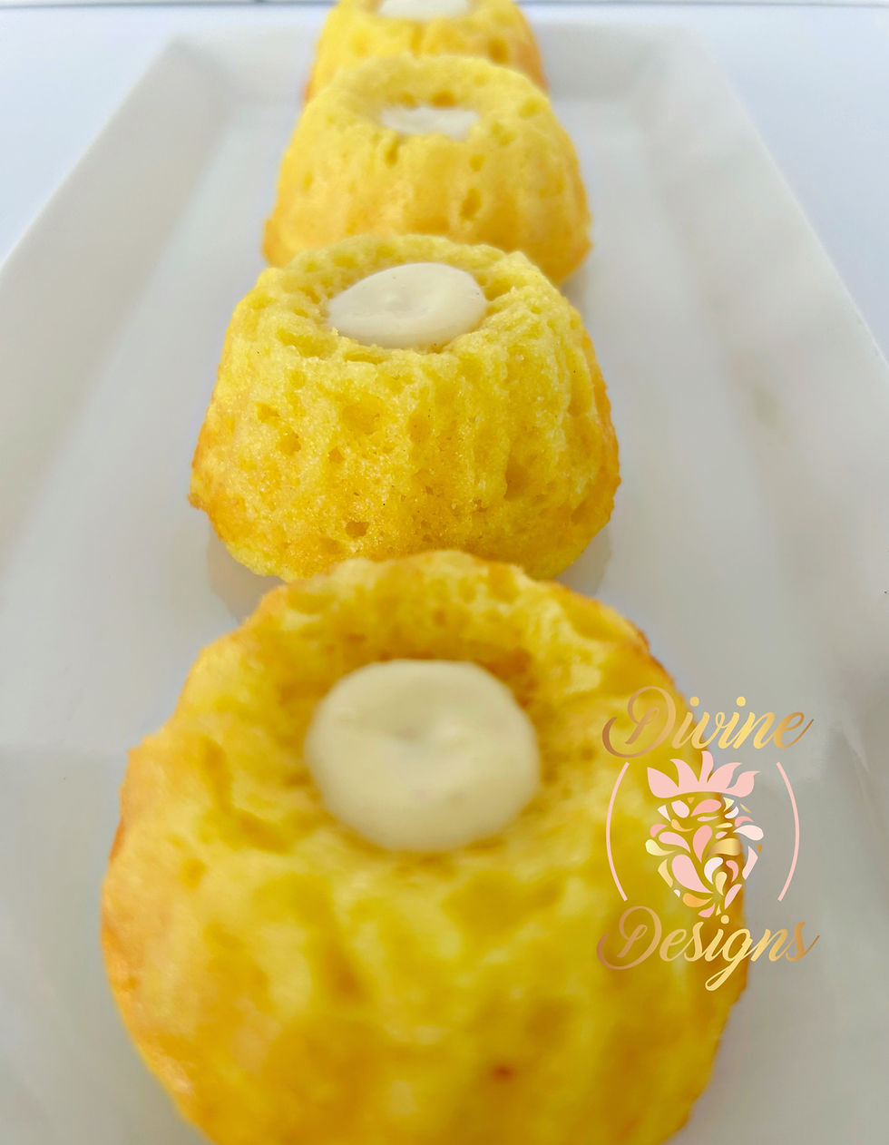 Thumbnail: 1 dozen (12 pieces) Cheesecake filled bundt cakes