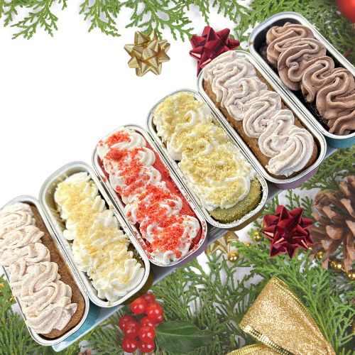 Merry Mini Loaf Cakes