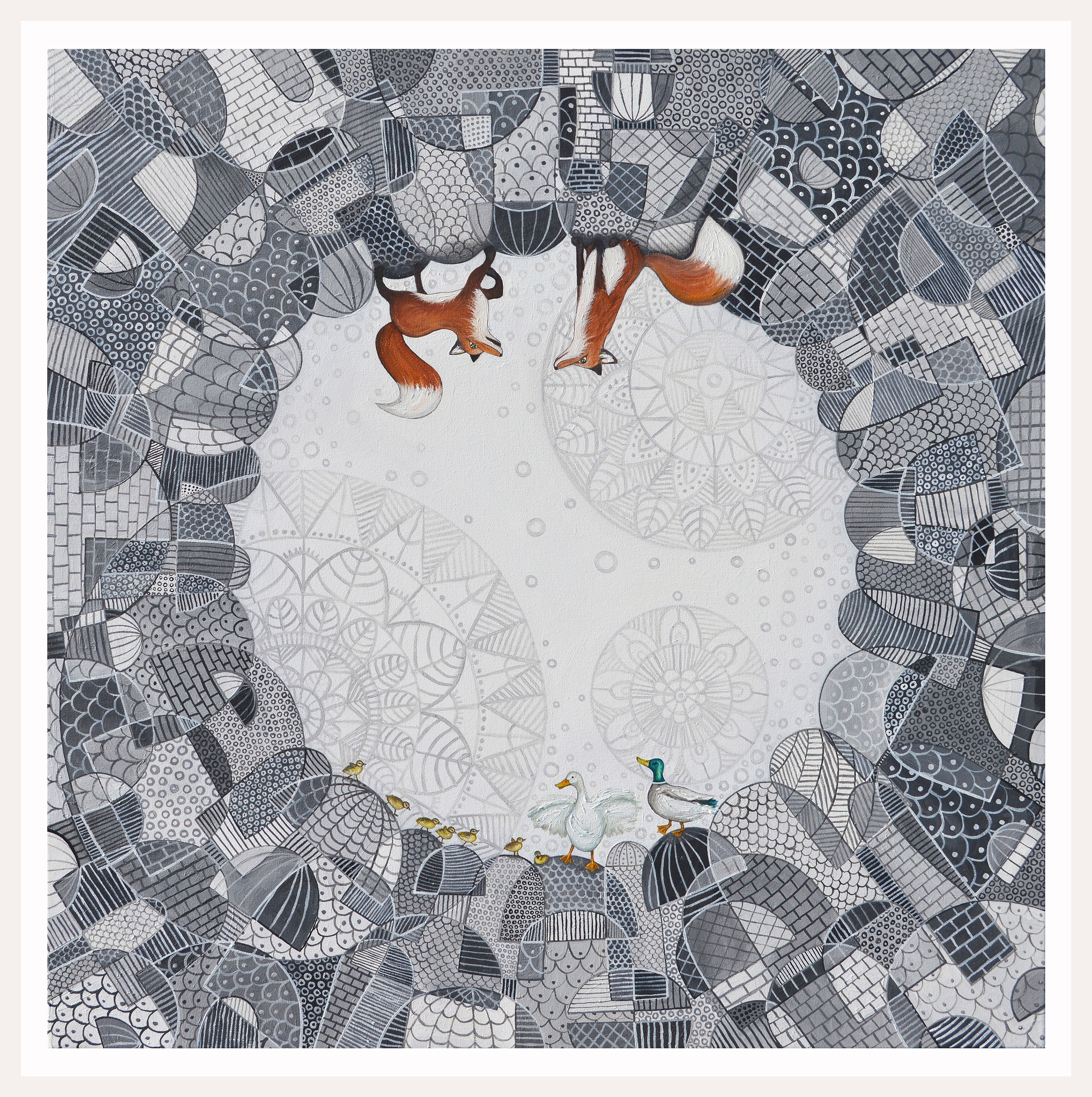 Color of Life - Original Art Print - 24"x24"