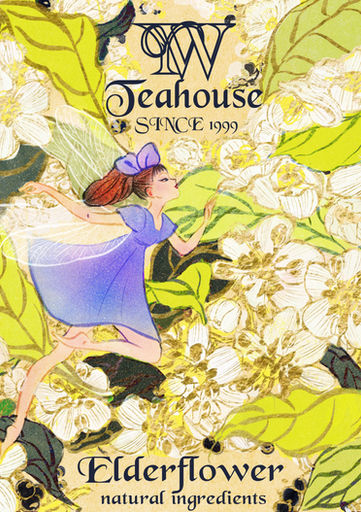 Tea packaging illustration