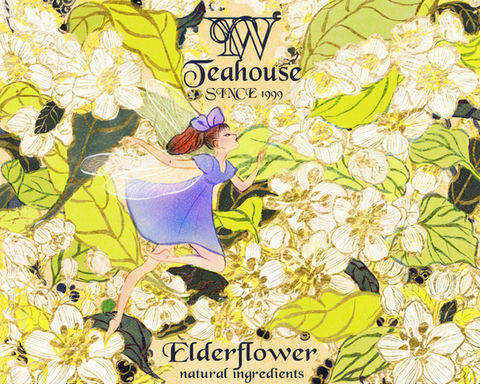 Tea packaging illustration