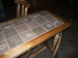 Tiled Bar Table