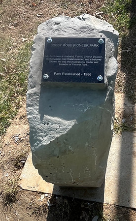 Concrete Base for Memorial