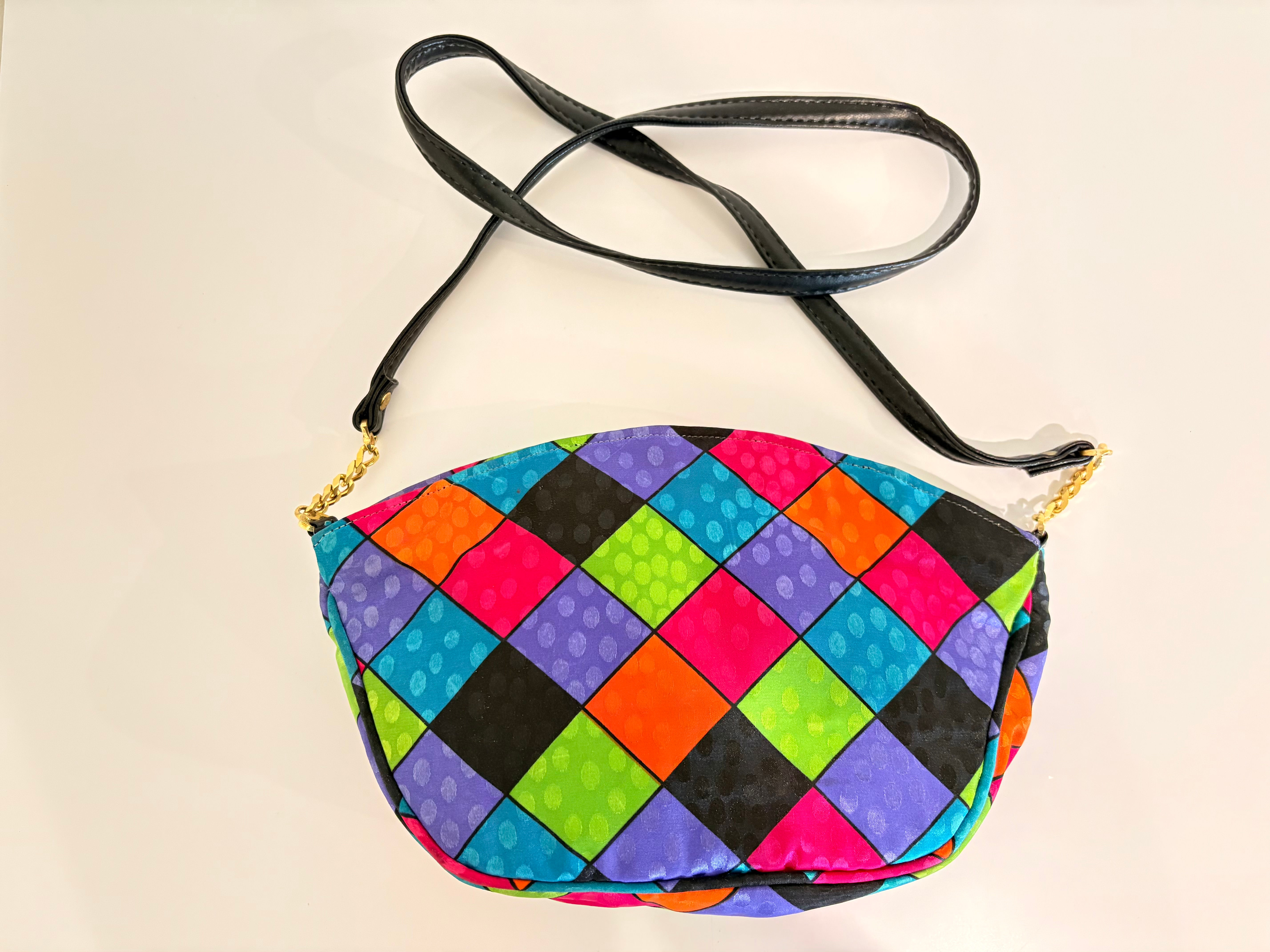 Vintage Multi Color Crossbody Handbags & Purses
