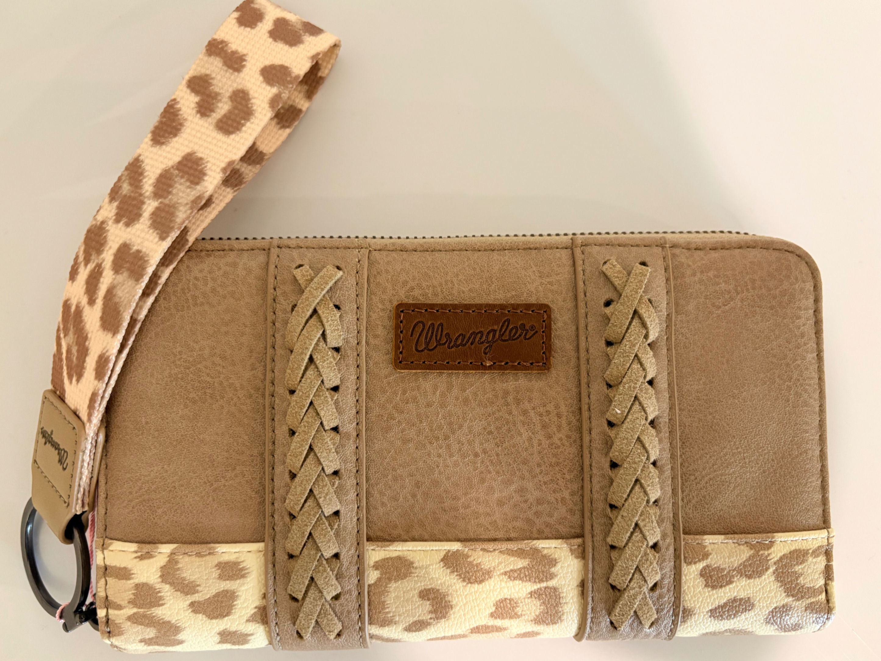 Wrangler Brown & Tan Clutch Handbags & Purses