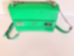 Guess Green Clutch Handbag front view
